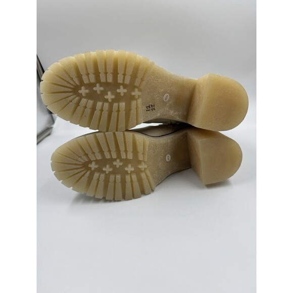 Free People James Chelsea Chunky Heel Boot White Cream Womens Us 9 /EU Size 39.5 - Picture 7 of 16